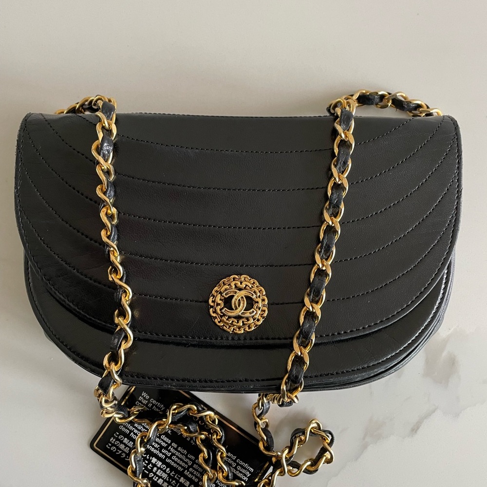 Chanel crescent bag